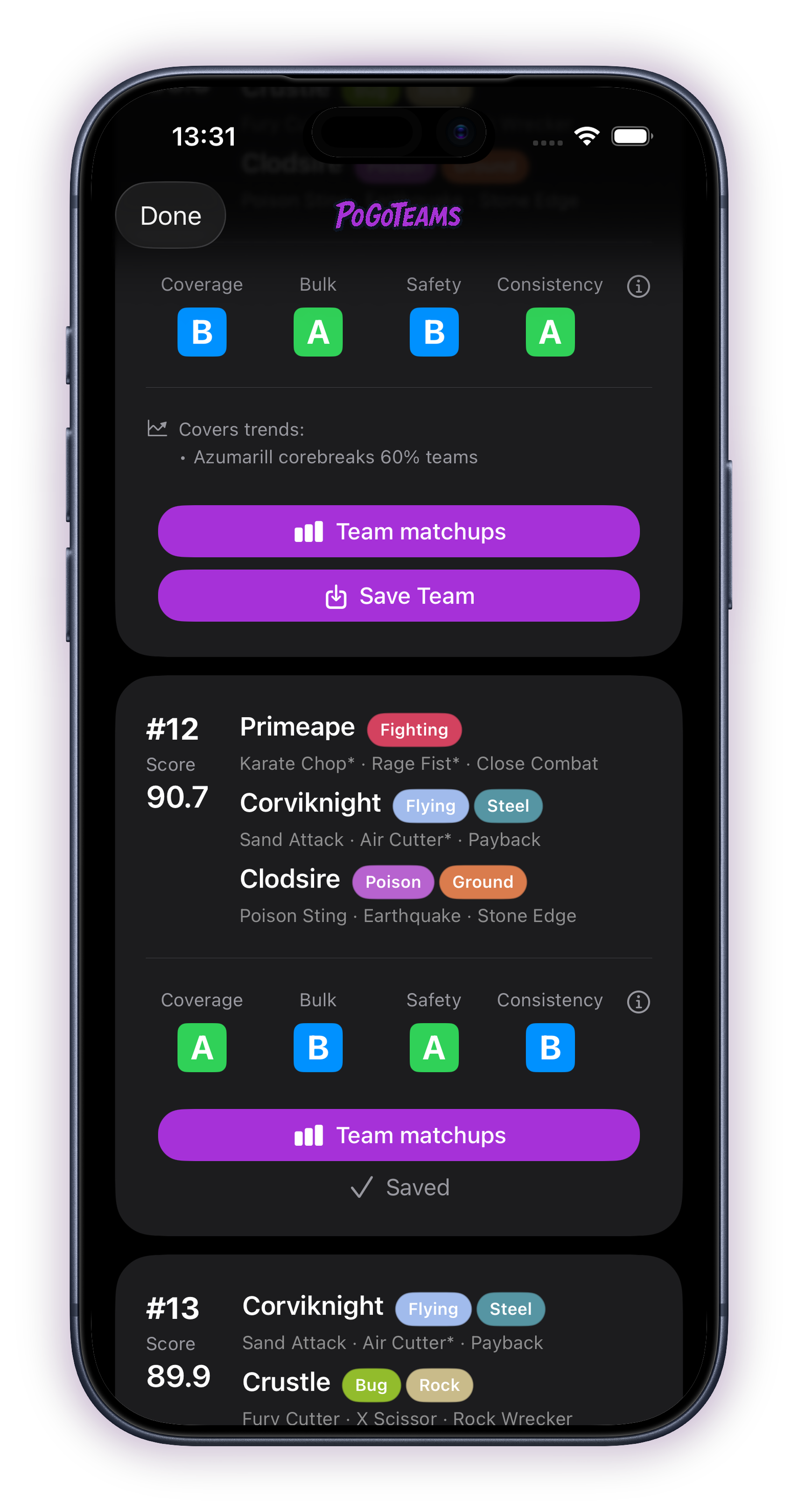 Automatic Team Builder